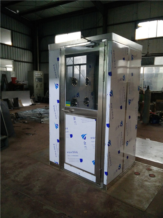 寧夏風淋室廠家供應單人單吹風淋門(風淋室設備)的制作參數